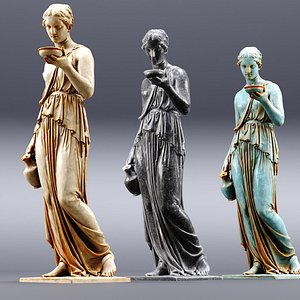 Hebe Sculpture 3D model