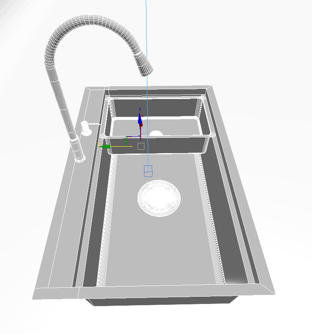 Kitchen Sink Model - TurboSquid 1873264