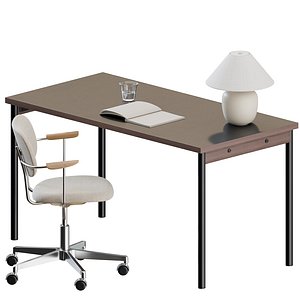 Co Task Chair Armrest Set by Audo Copenhagen 3D