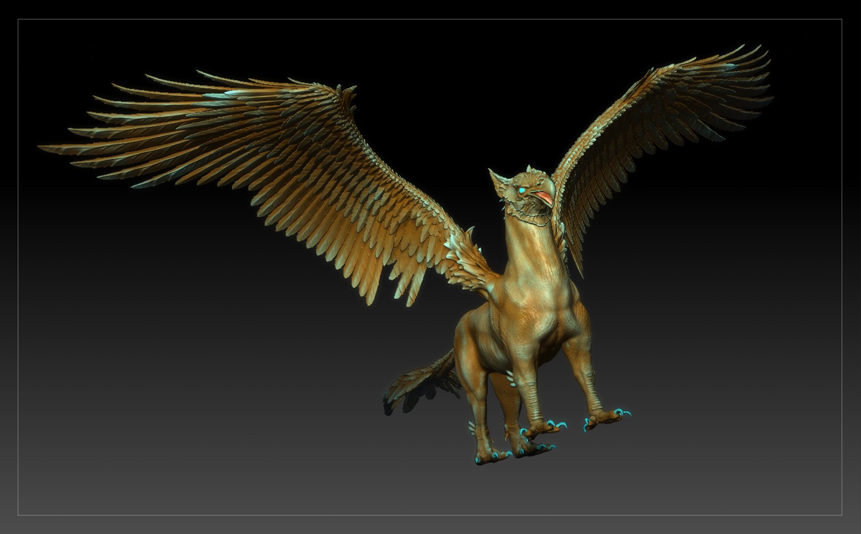 Dark Claw Griffin 3D model https://p.turbosquid.com/ts-thumb/QI/9Seumb/M1/10/png/1769345725/1920x1080/fit_q87/d1e75943d42b0febce4620dfac306b8565647dc0/10.jpg