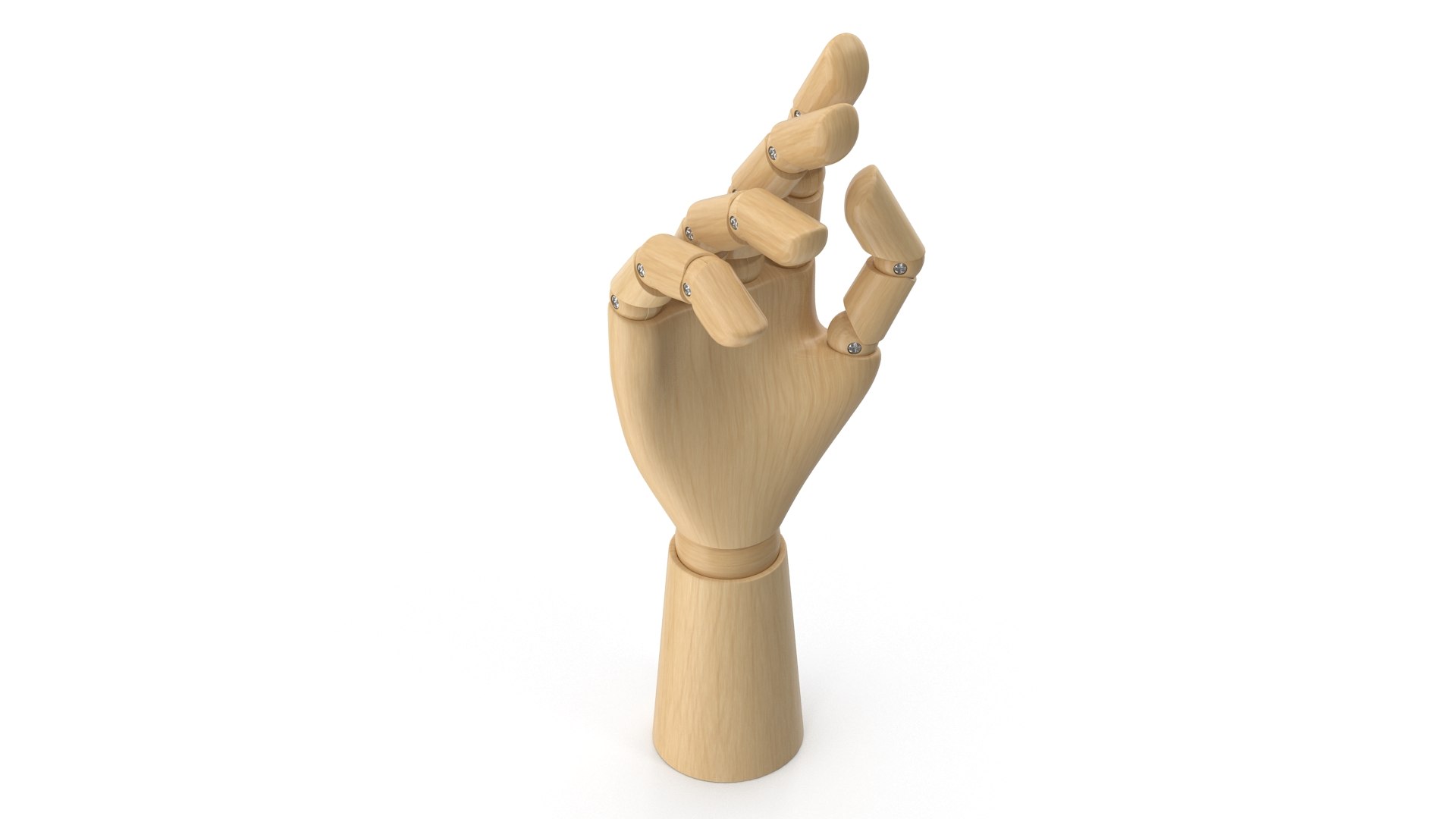 3D model wooden hand - TurboSquid 1657081