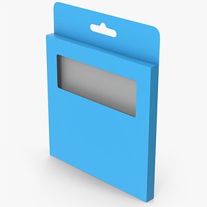 3D Empty Crayons Pack model