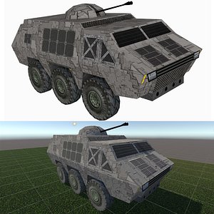 3D model Armored Car
