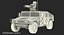 3d model hmmwv tow missile carrier