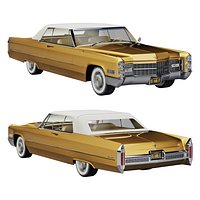 Cadillac coupe de ville convertible 1966