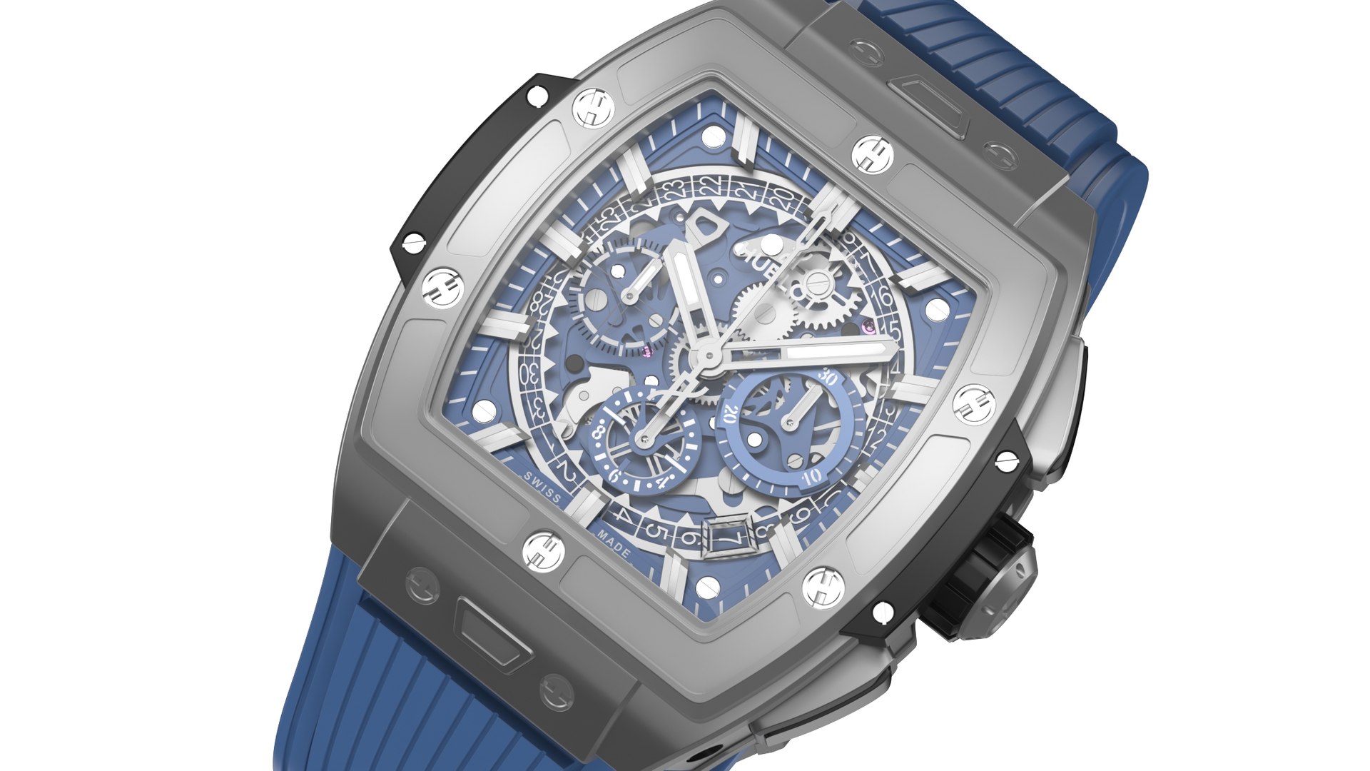 All the colors of the Hublot Spirit Of Big Bang Titanium Ceramic 42mm 3D model https://p.turbosquid.com/ts-thumb/QI/YoHa6s/ST/hublotspiritofbigbangtitaniumceramic42mmbluepreviews004/jpg/1729648351/1920x1080/fit_q87/f8161622cce30ad1f058a347e02739e3605487c9/hublotspiritofbigbangtitaniumceramic42mmbluepreviews004.jpg
