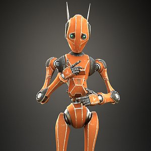 Worker Bot Orange
