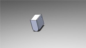 toothbrush wall holder case 3D