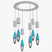 Chandelier Masiero Anima PL6