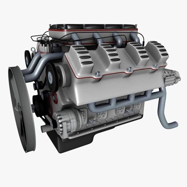 Car engine 3D model - TurboSquid 1736709