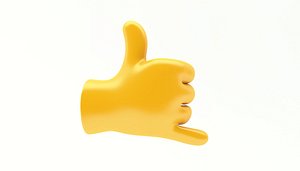 EMOJI HAND CALL ME ICON