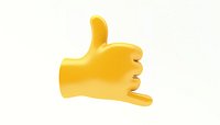 EMOJI HAND CALL ME ICON