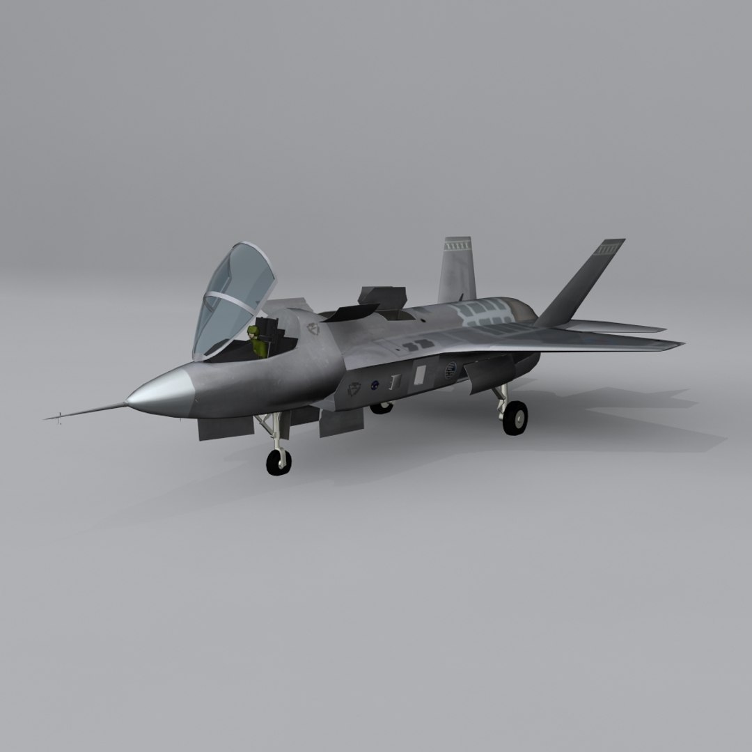 Free Aircraft X-35 3d Model