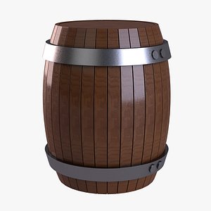 barrel 3D model