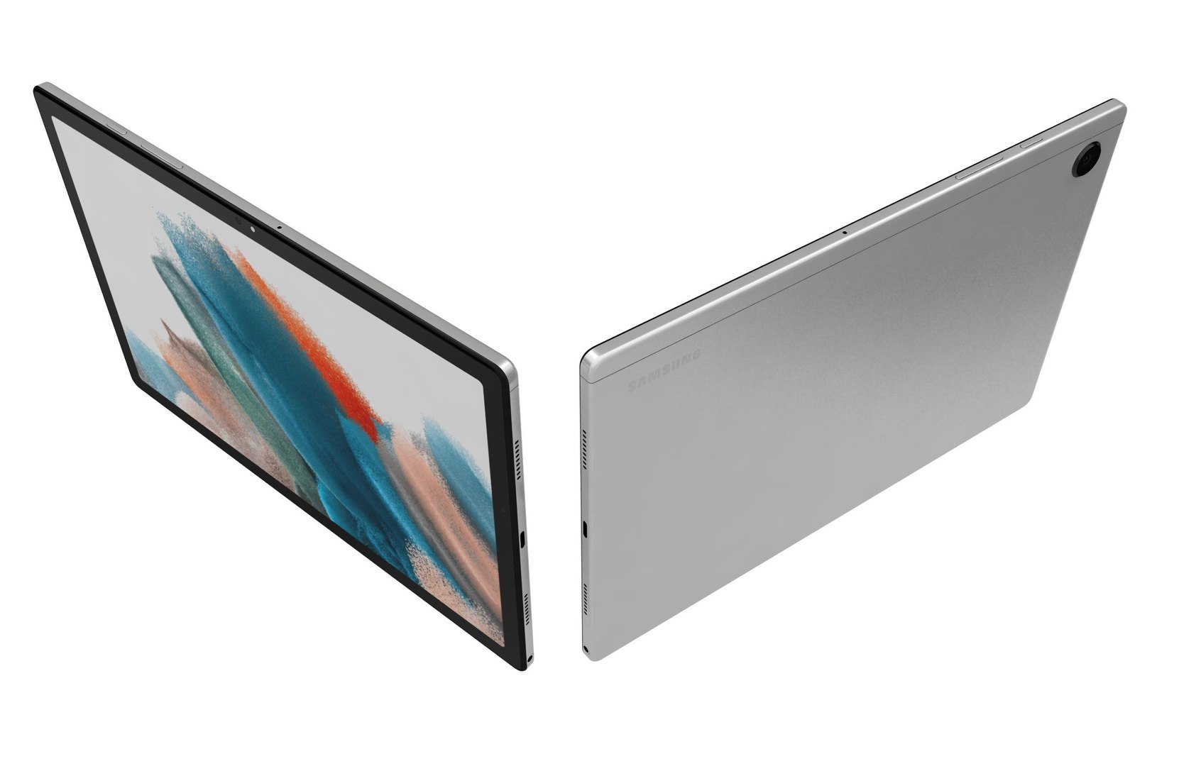 Samsung Galaxy Tab A8 Silver Low Poly model https://p.turbosquid.com/ts-thumb/QI/kx90Gz/Q4/2/jpg/1761235033/1920x1080/fit_q87/674b017a58ea13c7b1d34cd51a518dbb58b7aeb4/2.jpg