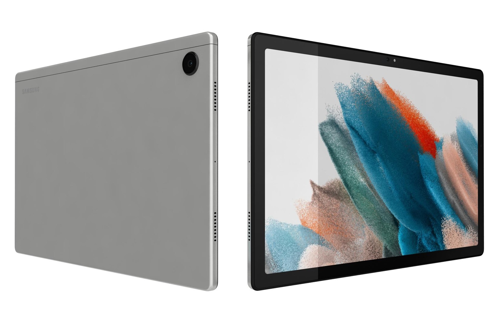 Samsung Galaxy Tab A8 Silver Low Poly model https://p.turbosquid.com/ts-thumb/QI/kx90Gz/Va/4/jpg/1761235036/1920x1080/fit_q87/cd1355bcbf4032bb9319d9496823a453046d3610/4.jpg