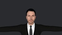 Ben Affleck Hyper Realistic Full Body Fully Rigged  Character