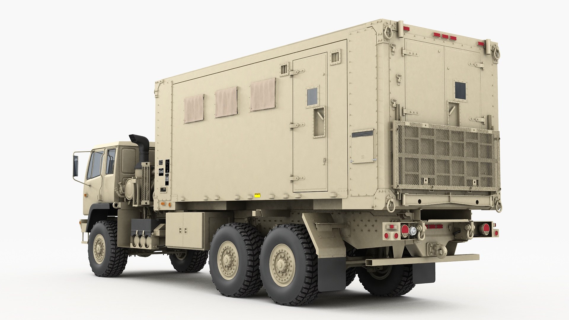 M1087 Expansible Van Truck Model - TurboSquid 2059135