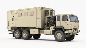 M1087 Expansible Van Truck model