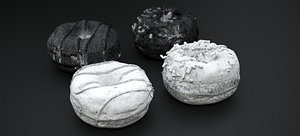 CHRISTMAS DONUTS COLLECTION 2022 RAW 3D