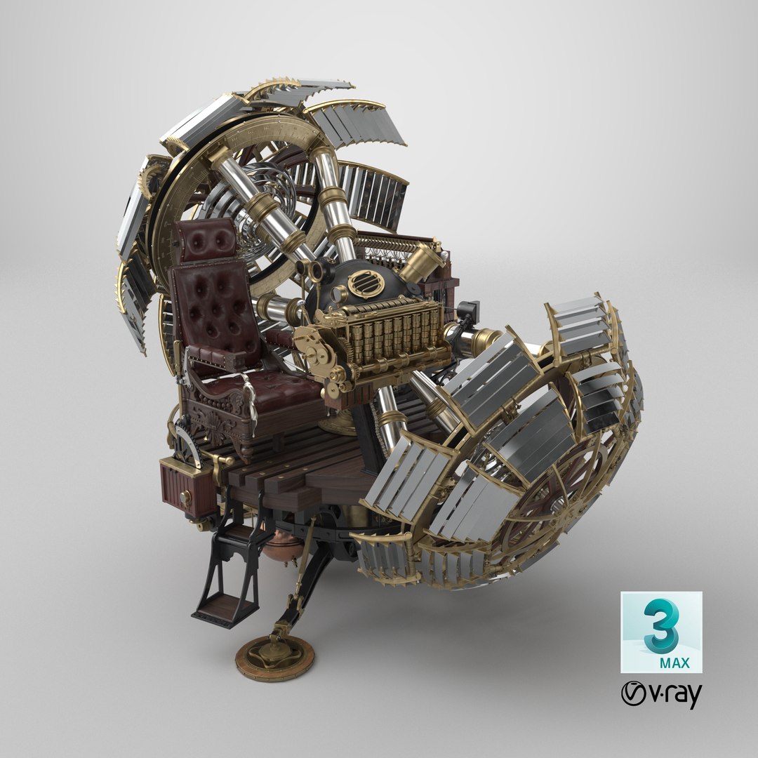3D Steampunk Time Travel Machine with Leather Seat model https://p.turbosquid.com/ts-thumb/QI/qofK18/BS/stemcell_max_vray_render/png/1778600901/1920x1080/fit_q87/b572f693d0b5fcef7fbaa337e6c11c32cf3dcd6a/stemcell_max_vray_render.jpg