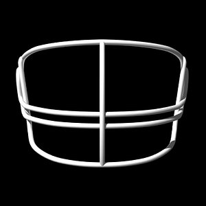 facemasks football helmet 3d lwo