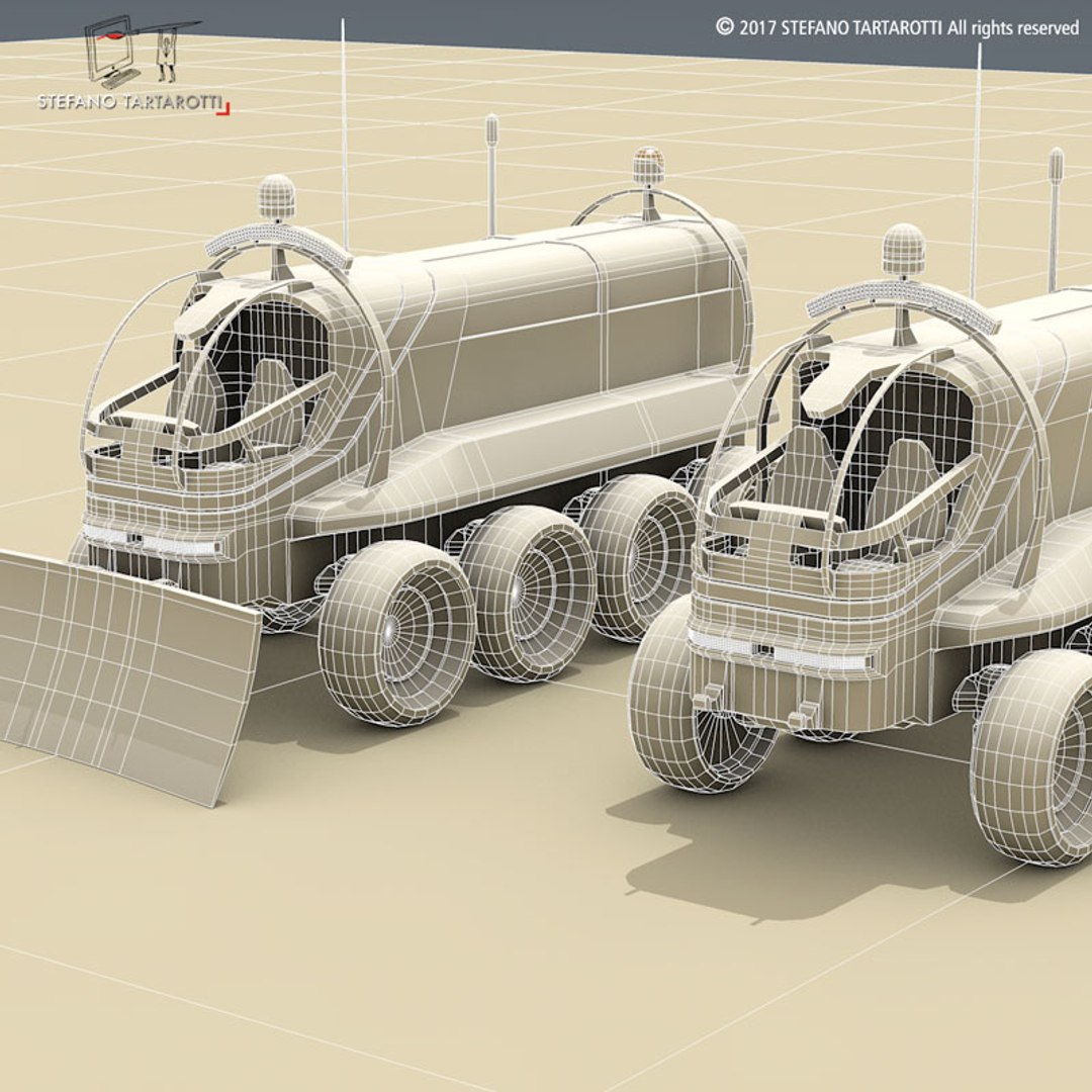 Sci-fi Rover 3D Model - TurboSquid 1195490