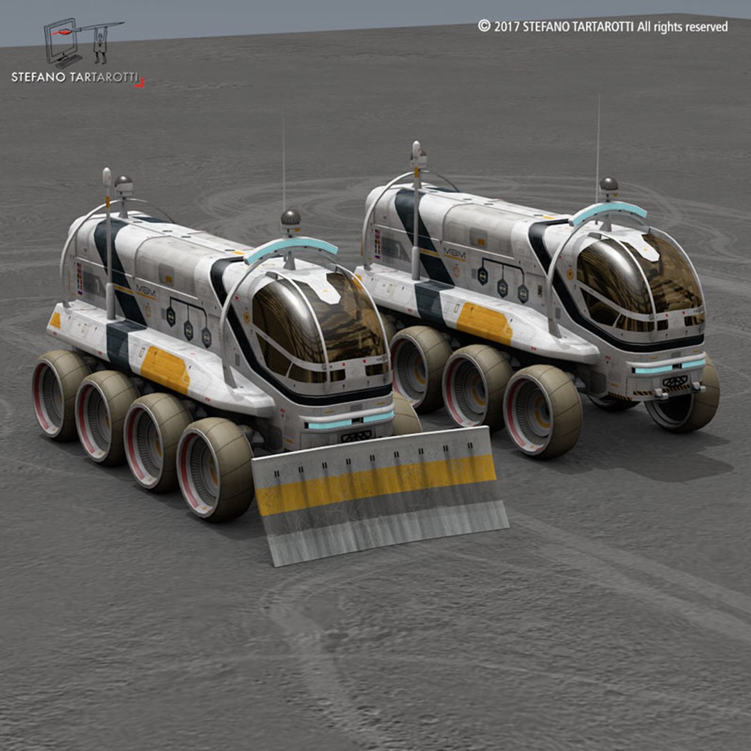 Sci-fi Rover 3D Model - TurboSquid 1195490