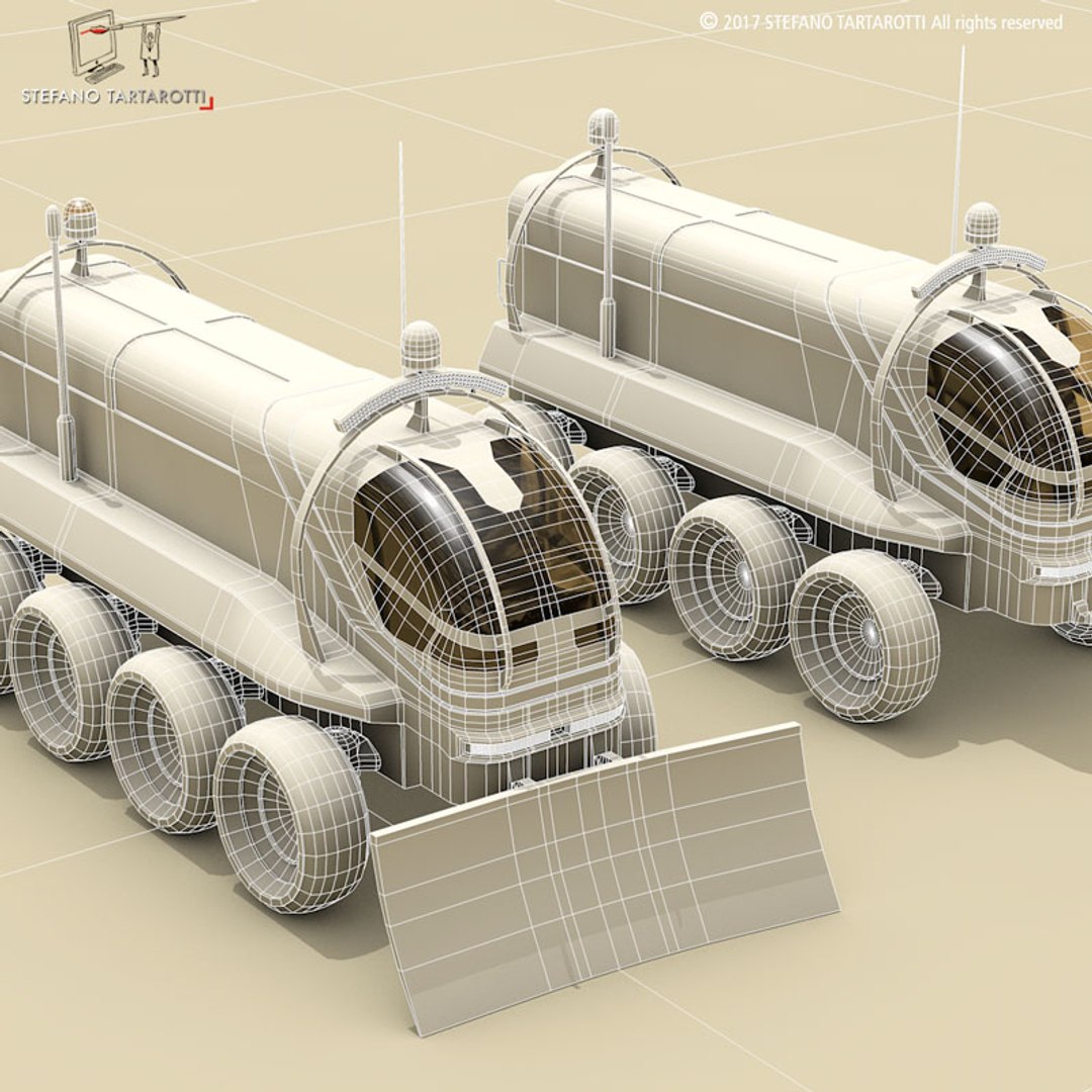 Sci-fi Rover 3D Model - TurboSquid 1195490