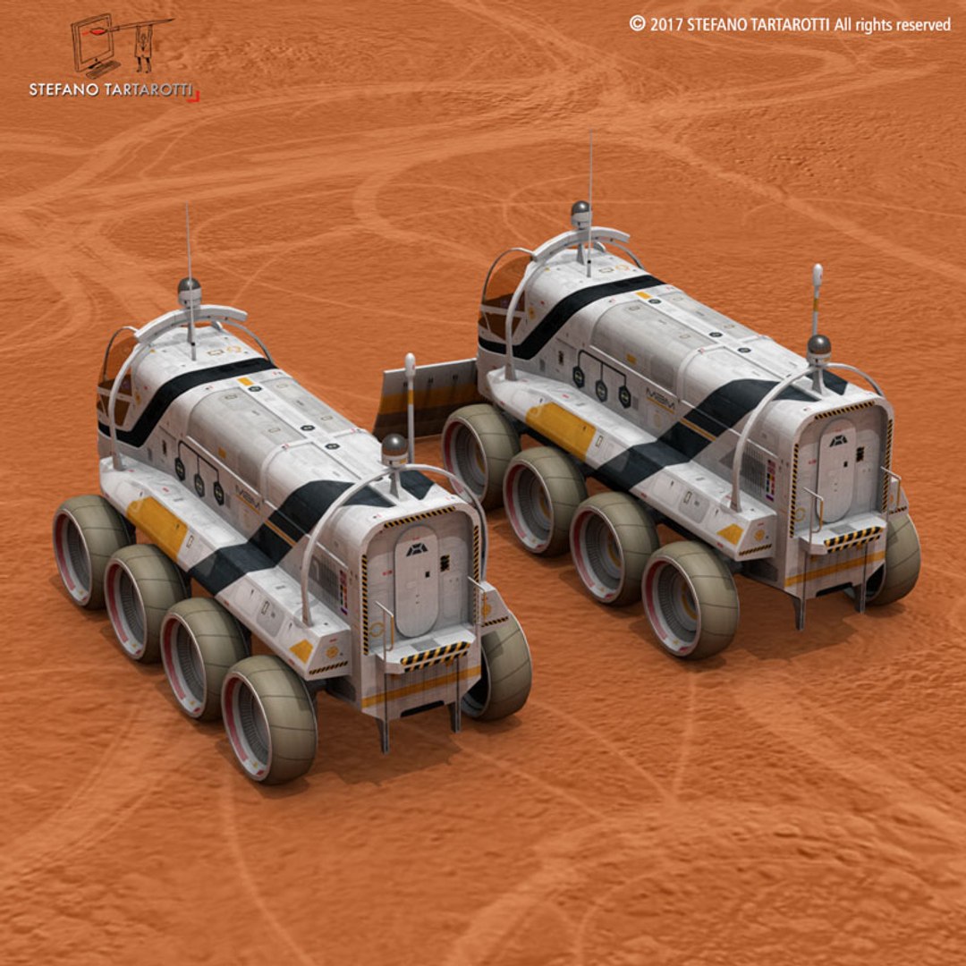 Sci-fi Rover 3D Model - TurboSquid 1195490