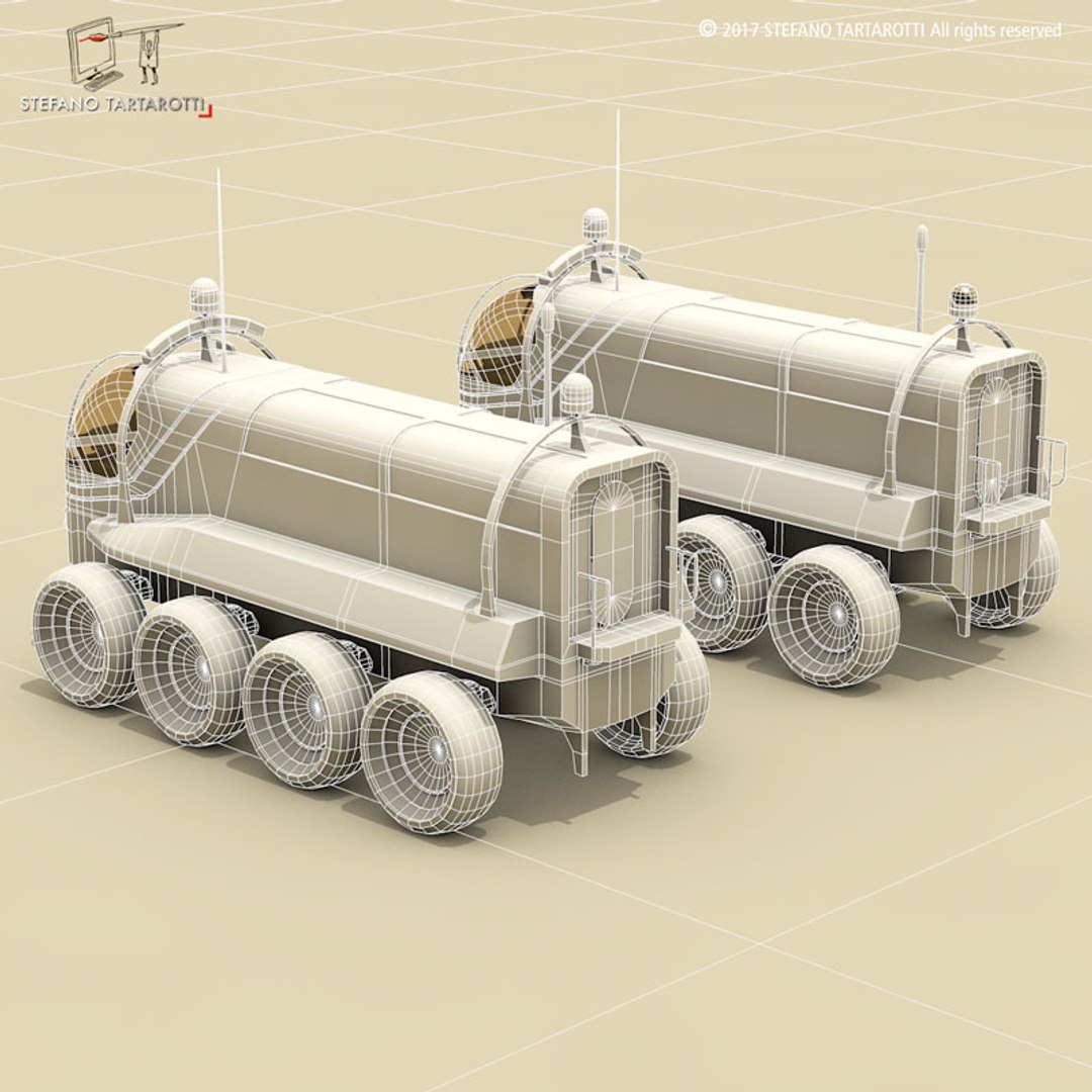 Sci-fi Rover 3D Model - TurboSquid 1195490