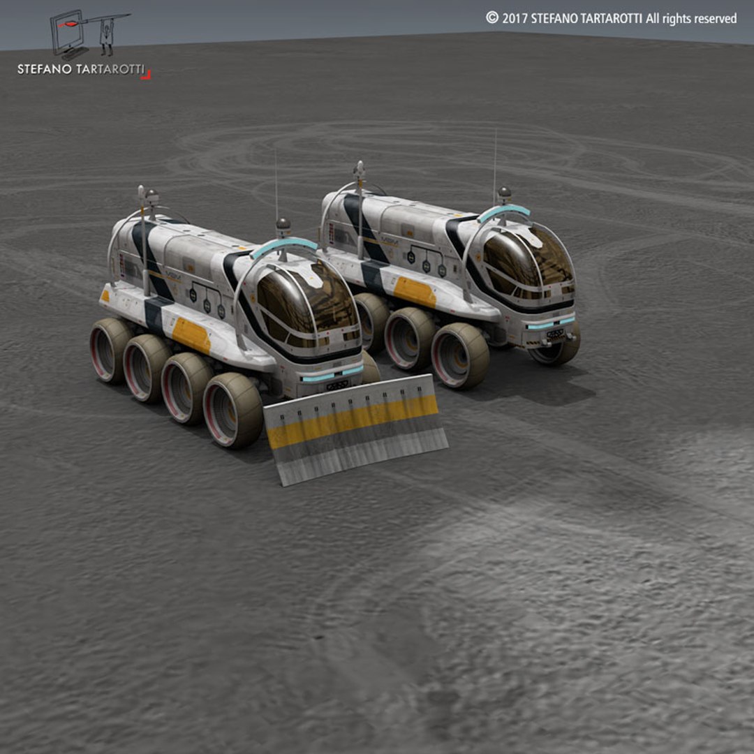 Sci-fi Rover 3D Model - TurboSquid 1195490