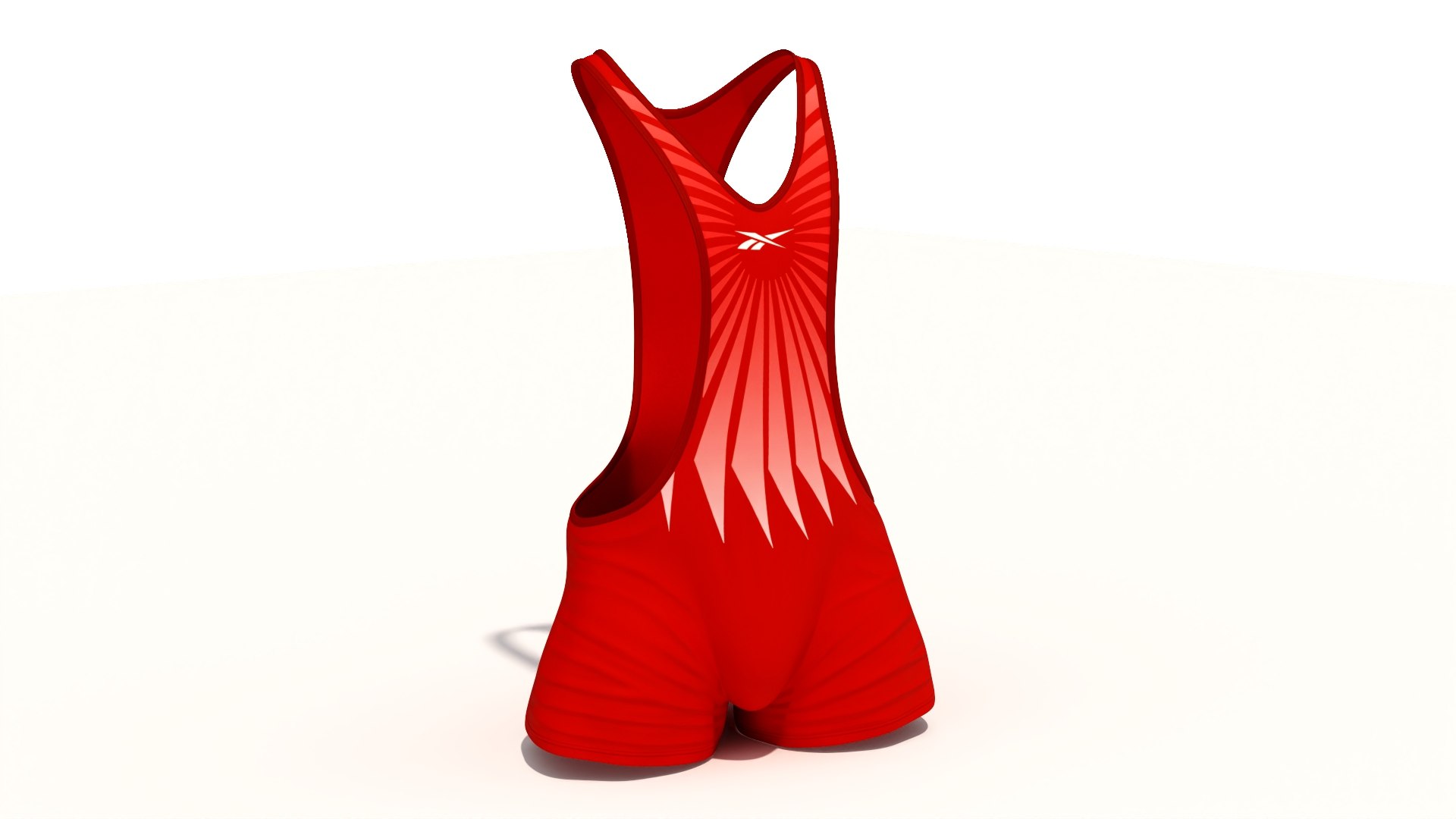 Wrestling Suit Reebok 3D model preview