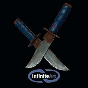 Combat knife 3D
