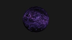 HDRI Panoramic Sky - 360 starfield - violet nebula 013