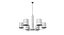 Officina Luce Flaire 415 bb 22 Art Deco Round Chanelier