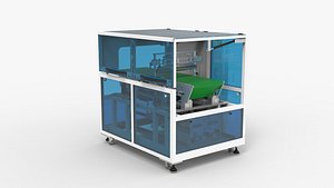 Plastic Sealing Laminating Machine 3D model
