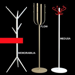 calligaris coat stands 3D model
