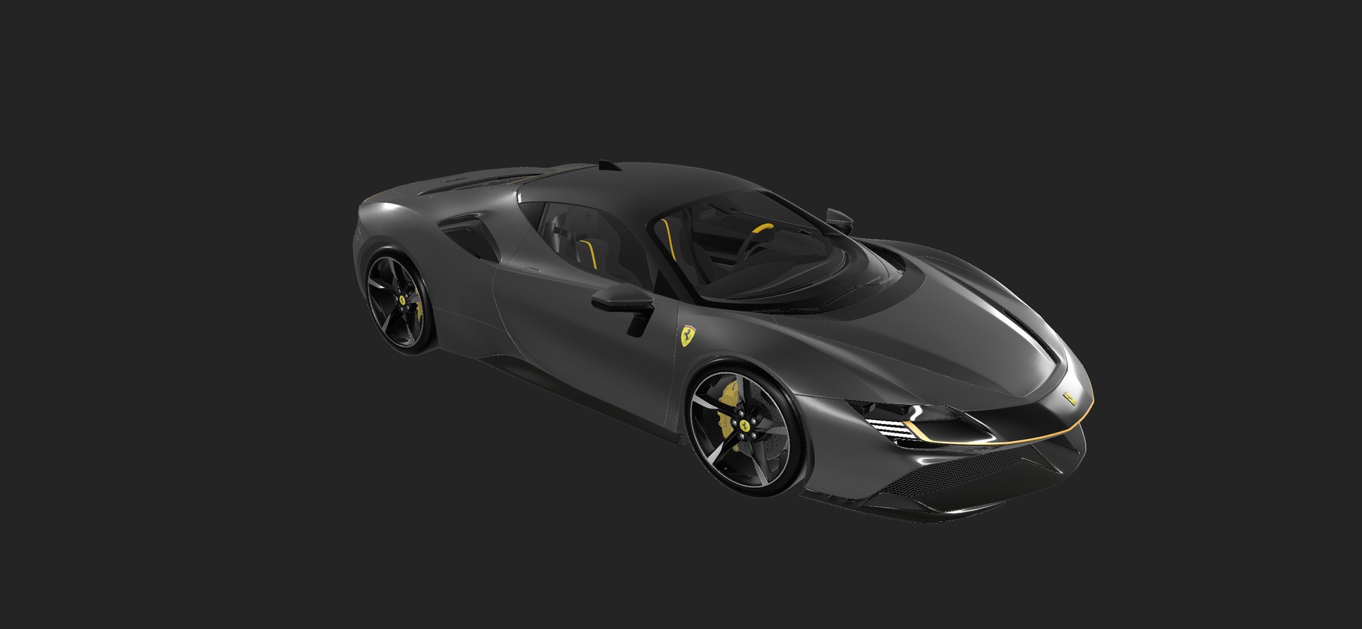 3D Ferrari SF90 Stradale Model - TurboSquid 2317321