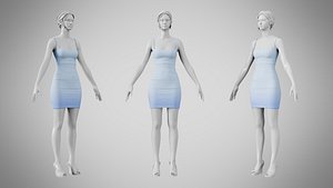 3D Dress 52 Perano model