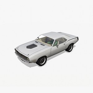 plymouth barracuda 3d 3ds