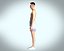 Mens running short with mesh fabric