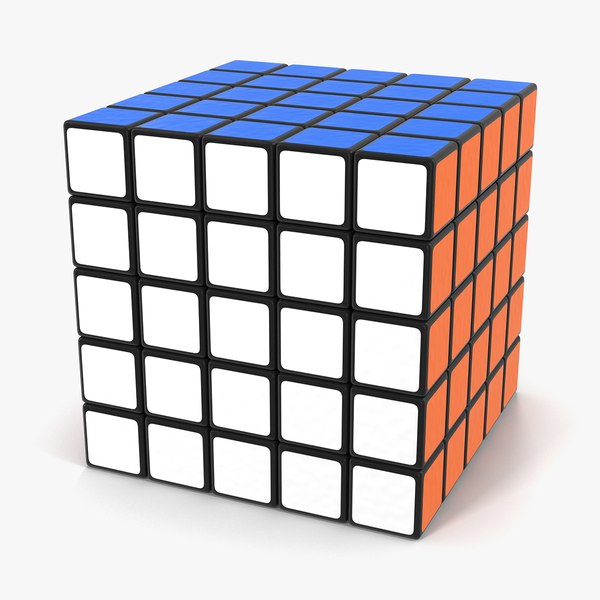 modelo 3d Rubiks Professional 5x5 Cube - TurboSquid 1070437