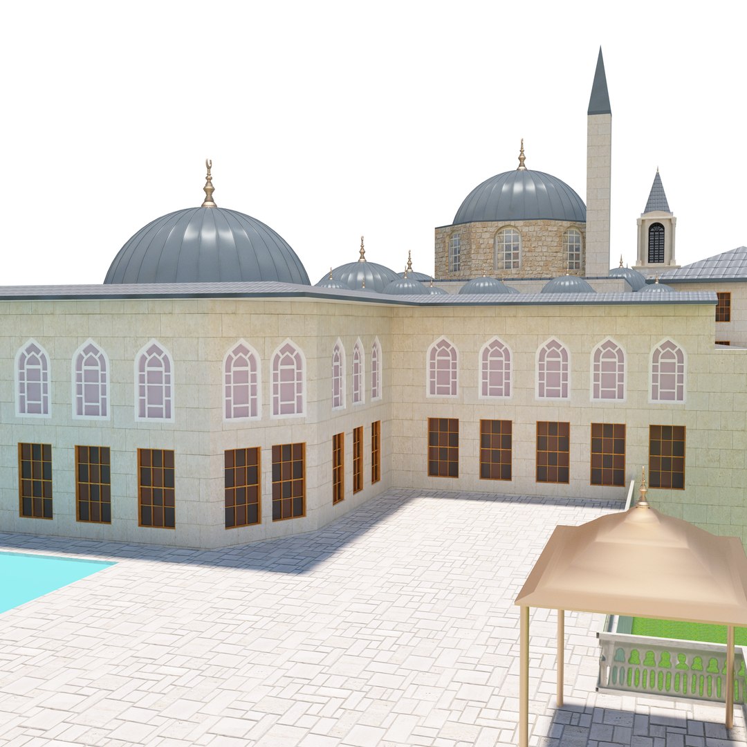 3D Palace Topkapi Exterior - TurboSquid 1525477