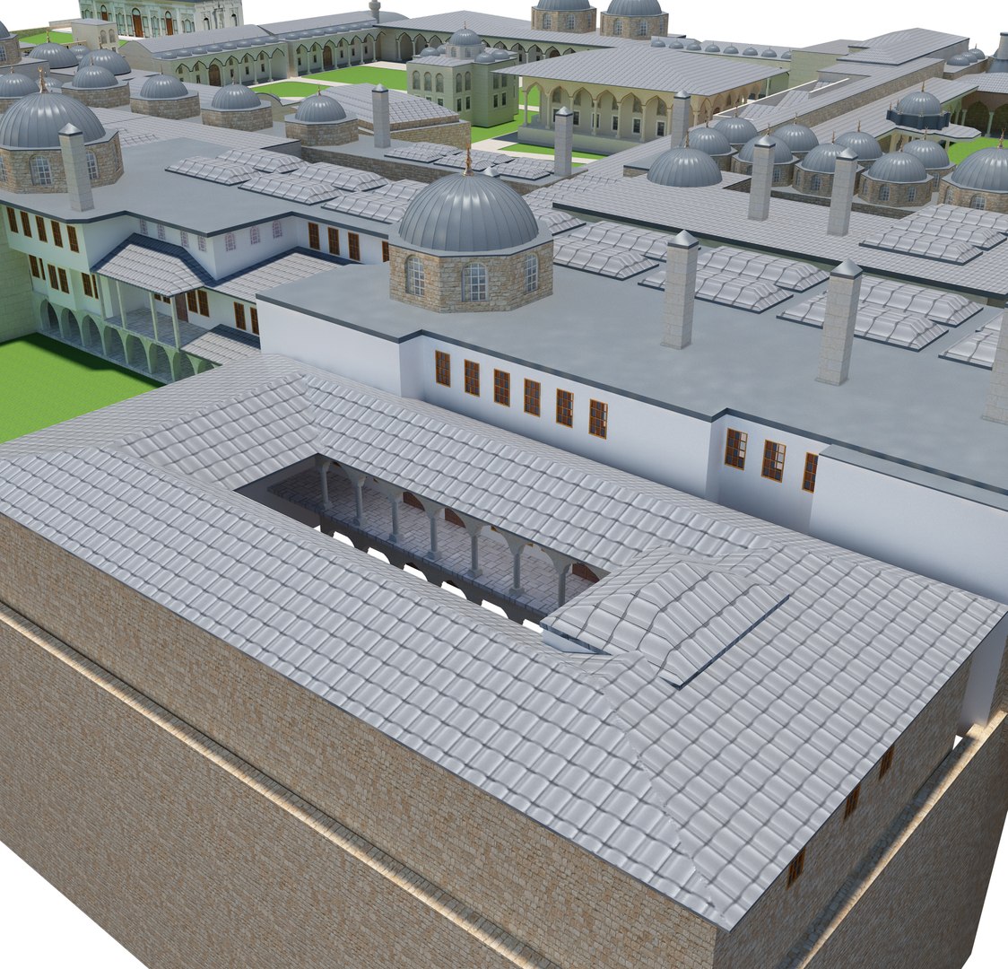 3D Palace Topkapi Exterior - TurboSquid 1525477