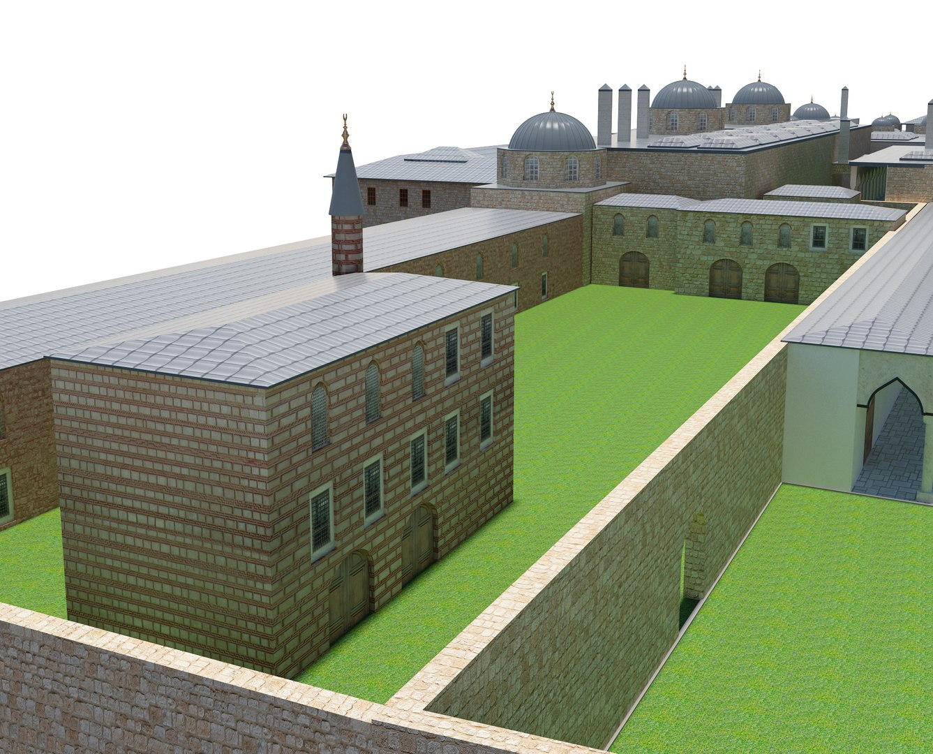 3D Palace Topkapi Exterior - TurboSquid 1525477