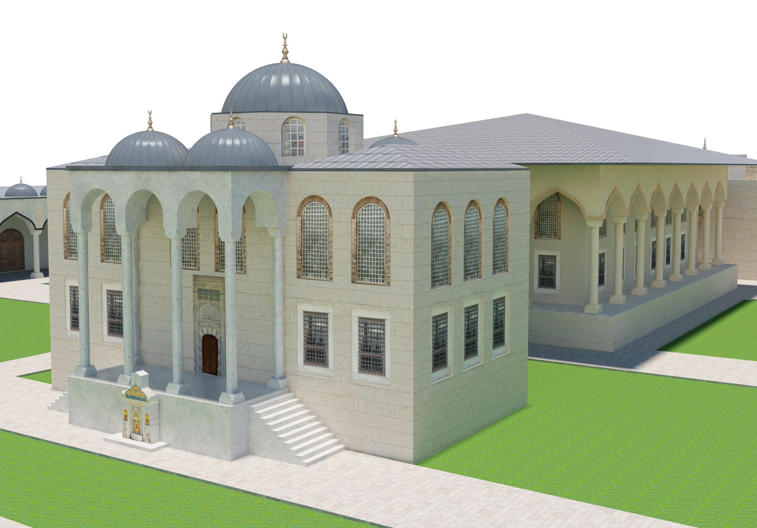 3D Palace Topkapi Exterior - TurboSquid 1525477
