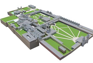 3D palace topkapi exterior