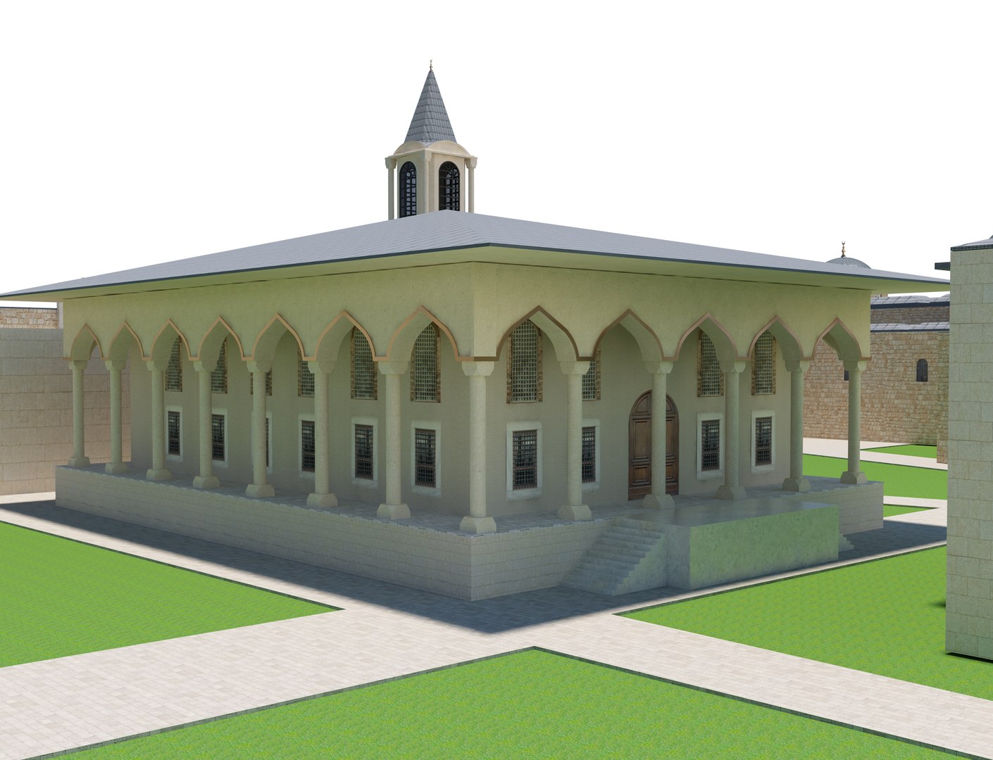 3D Palace Topkapi Exterior - TurboSquid 1525477