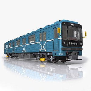 Moscow Metro Train